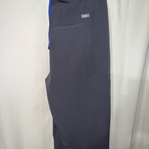 Figs Charcoal Technical Scrub Pants (L)